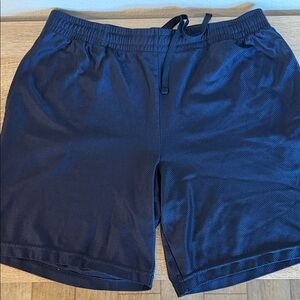 Men's Soft Navy Blue Basketball Shorts
